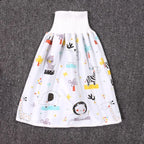 The new four seasons cotton soft baby high-waisted waterproof. leakproof. comfortable. breathable and urine-proof skirt